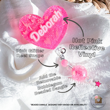 Load image into Gallery viewer, Barbie Heart Badge Reel