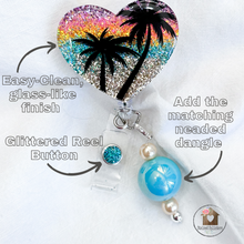 Load image into Gallery viewer, Tropical Beach Heart