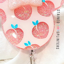 Load image into Gallery viewer, Feelin' Peachy Minnie Badge Reel