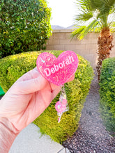 Load image into Gallery viewer, Barbie Heart Badge Reel