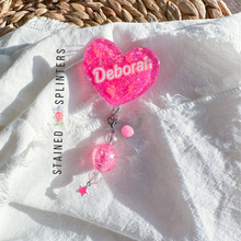 Load image into Gallery viewer, Barbie Heart Badge Reel
