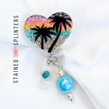 Load image into Gallery viewer, Tropical Beach Heart