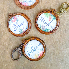 Load image into Gallery viewer, Personalized Vintage Dog ID Tags - Vintage Garden Collection