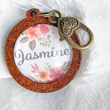 Load image into Gallery viewer, Personalized Vintage Dog ID Tags - Vintage Garden Collection